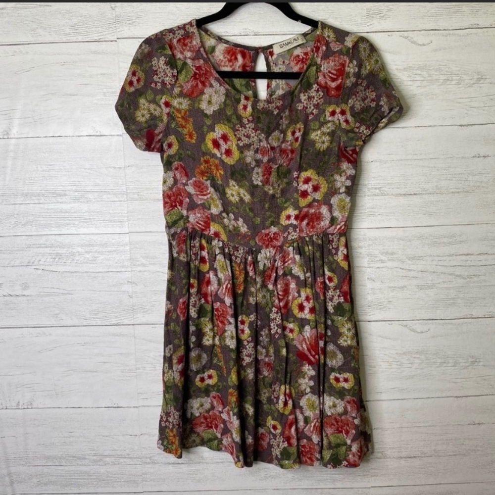 Anthropologie Sam & lavi floral dress